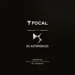 Preview for 1 page of Focal ELECTRA HI-FI OPTION User Manual