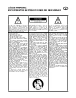 Предварительный просмотр 5 страницы Focal ELECTRA SW 1000 BE User Manual