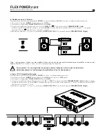 Preview for 42 page of Focal FLEX POWER 2120 User Manual