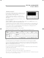 Предварительный просмотр 4 страницы Focal FOCAL MANAGER User Manual