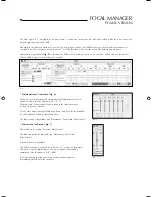 Предварительный просмотр 5 страницы Focal FOCAL MANAGER User Manual