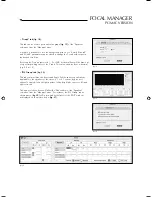 Предварительный просмотр 9 страницы Focal FOCAL MANAGER User Manual