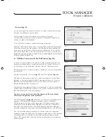 Предварительный просмотр 11 страницы Focal FOCAL MANAGER User Manual