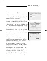 Предварительный просмотр 23 страницы Focal FOCAL MANAGER User Manual