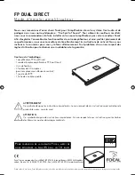 Preview for 17 page of Focal FP Dual Direct User Manual