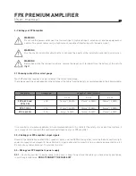 Preview for 7 page of Focal FPX Premium User Manual