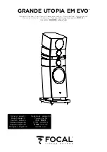 Focal GRANDE UTOPIA EM EVO User Manual preview