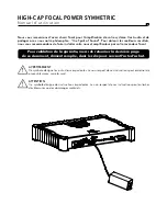 Preview for 4 page of Focal High-Cap User Manual