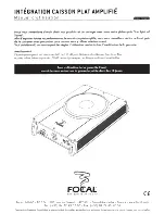 Preview for 7 page of Focal I BUS 20 User Manual