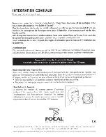 Предварительный просмотр 2 страницы Focal IC 570 User Manual