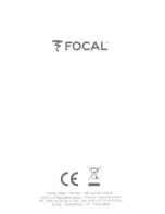 Preview for 13 page of Focal IC MBZ 100 User Manual