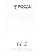 Preview for 13 page of Focal IC TOY 165 User Manual