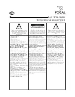 Preview for 8 page of Focal iCub User Manual