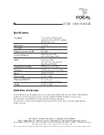 Preview for 18 page of Focal iCub User Manual