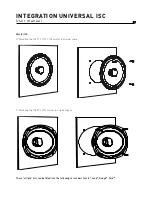 Preview for 3 page of Focal INTEGRATION UNIVERSAL ISC User Manual