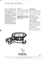 Preview for 9 page of Focal K2 POWER 100 KP User Manual