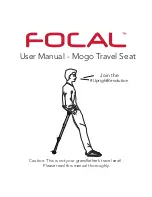 Focal Mogo Travel Seat User Manual preview