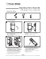 Preview for 1 page of Focal Nova Utopia Be Manual