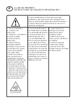 Preview for 4 page of Focal PC 130 User Manual