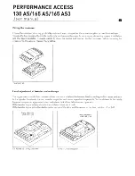 Предварительный просмотр 5 страницы Focal PERFOMANCE ACCESS 130 AS User Manual