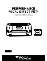 Preview for 1 page of Focal PERFORMANCE DIRECT FET User Manual