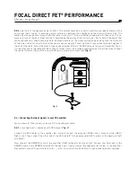 Preview for 9 page of Focal PERFORMANCE DIRECT FET User Manual