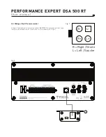 Preview for 11 page of Focal Performance Expert DSA 500 RT User Manual