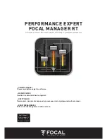 Preview for 22 page of Focal Performance Expert DSA 500 RT User Manual