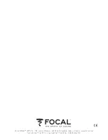 Preview for 46 page of Focal Performance Expert DSA 500 RT User Manual