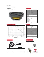 Focal Polyglass 100 VRS Specification Sheet preview