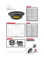 Preview for 1 page of Focal Polyglass 130 VRS Specification Sheet