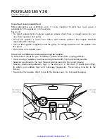 Preview for 3 page of Focal POLYGLASS 165 V 30 User Manual