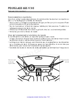 Preview for 8 page of Focal POLYGLASS 165 V 30 User Manual