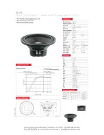 Preview for 1 page of Focal Polyglass 30 A1 Specification Sheet