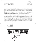 Предварительный просмотр 8 страницы Focal POWER 1.800 User Manual