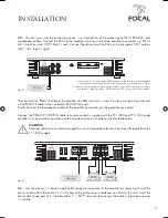 Preview for 9 page of Focal POWER 1.800 User Manual