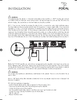 Preview for 10 page of Focal POWER 1.800 User Manual