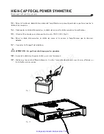 Preview for 7 page of Focal Power Symmetric High-Cap User Manual