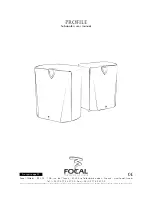 Focal PROFILE SUBWOOFERS Manual предпросмотр