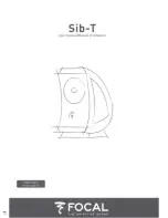 Focal SIB-T User Manual preview