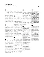 Preview for 3 page of Focal SIB XL-T User Manual