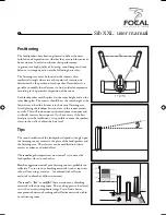 Preview for 4 page of Focal Sib XXL User Manual