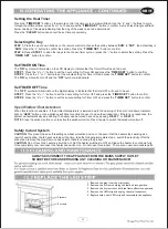 Preview for 8 page of FocalPoint ATHERSTONE BRICK ELECTRIC SUITE Installation & User'S Instructions