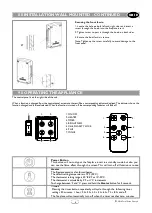 Preview for 8 page of FocalPoint EBONY ELECTRIC Installation & User'S Instructions