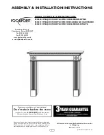 Preview for 1 page of FocalPoint F820590 FPFBQ392 Assembly & Installation