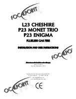 FocalPoint L23 BLACK Installation And User Instructions Manual preview