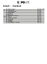 Preview for 3 page of Focon Showtechnic EXPOLITE Retron LED 575 User Manual