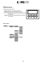 Preview for 8 page of Focon Showtechnic EXPOLITE Retron LED 575 User Manual