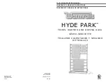 Focus Bath Warmrails HYDE PARK Instruction Manual preview
