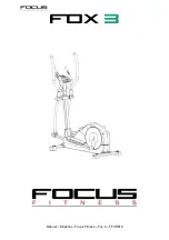 FOCUS FITNESS FFCR015 Manual preview